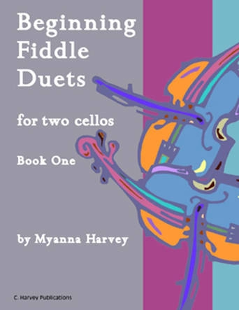 Beginning Fiddle Duets for Two Cellos, Book One - Harvey - Cello Duets - Book