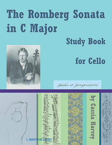 The Romberg Sonata in C Major Study Book for Cello - Harvey - Cello - Book