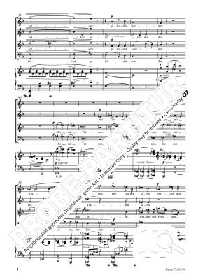 German Requiem, op. 45 - Brahms/Graulich - SATB Vocal Score, Large Print - Book