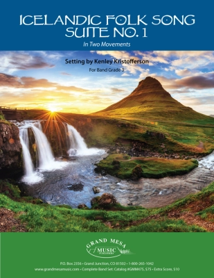 Grand Mesa Music Publishing - Icelandic Folk Song Suite No. 1 - Kristofferson - Concert Band - Gr. 3