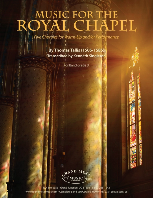 Music for the Royal Chapel - Tallis/Singleton - Concert Band - Gr. 3