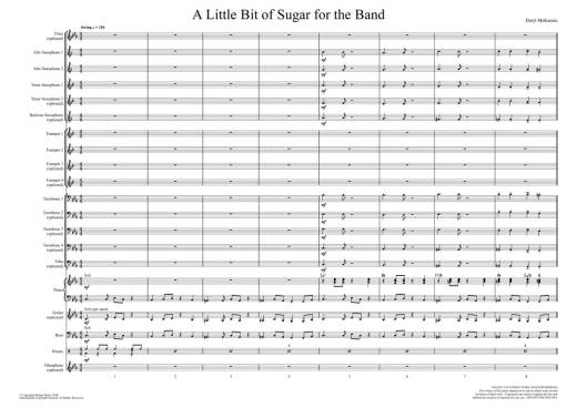 A Little Bit of Sugar for the Band - McKenzie - Jazz Ensemble - Gr. 1