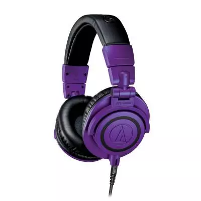 ATH-M50xPB Limited Edition Professional Monitor Headphones - Purple/Black