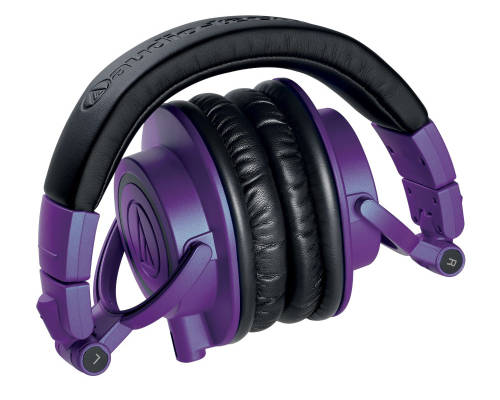 ATH-M50xPB Limited Edition Professional Monitor Headphones - Purple/Black