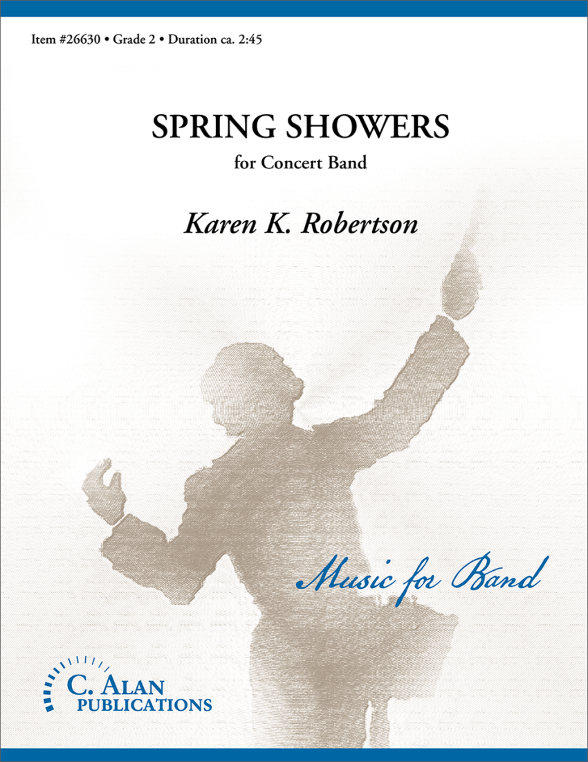 Spring Showers - Robertson - Concert Band - Gr. 2