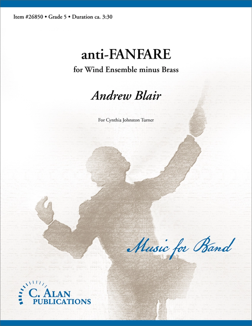 anti-Fanfare - Blair - Concert Band (Minus Brass) - Gr. 5