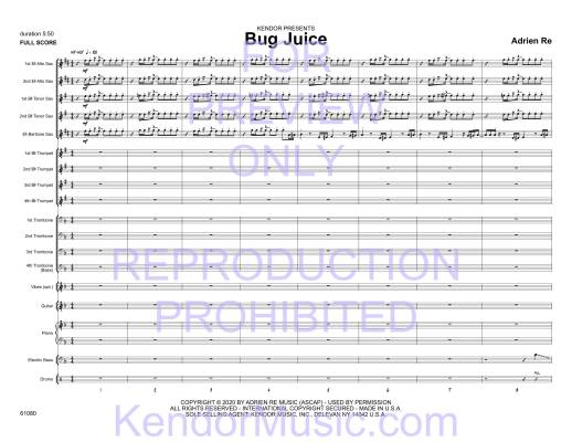 Bug Juice - Re - Jazz Ensemble - Gr. Medium