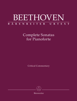 Baerenreiter Verlag - Complete Sonatas for Pianoforte - Beethoven/Del Mar - Piano - Book