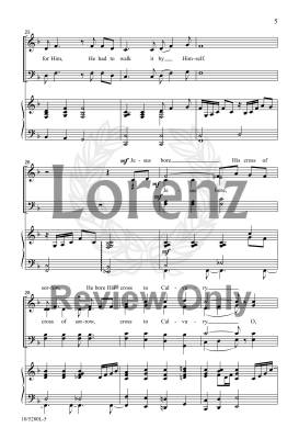 Must Jesus Bear the Cross (with Lonesome Valley) - Martin - SATB