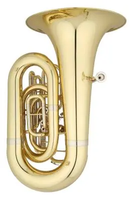 Professional CC 4 Piston + Rotary Valve Tuba with 19 3/4\'\' Bell - Lacquered