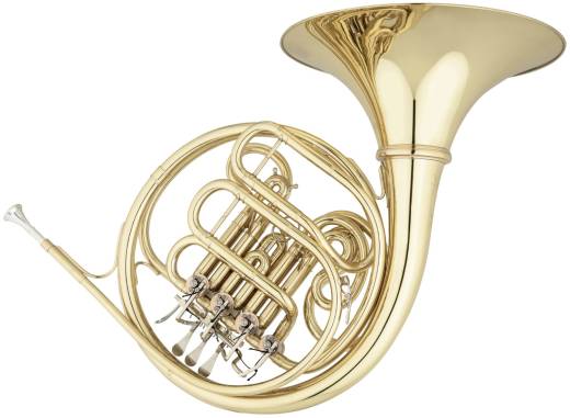 Professional Double French Horn with Geyer Wrap, Removable Bell - Lacquer