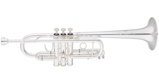 Eastman Winds - C Trumpet, .460 Bore - Silver-Plated