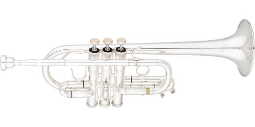 Eastman Winds - D/Eb Trumpet Outfit, .468 Large Bore - Silver-Plated