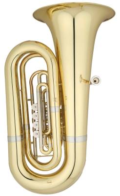 Professional 4 Rotary Valve BBb Tuba with 17 3/4\'\' Bell - Lacquer