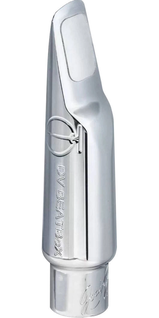 DV BEATBoX Silver Plated Tenor Saxophone Mouthpiece - 5