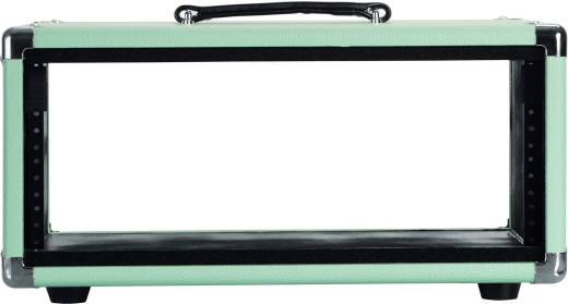 4U Vintage Amp-Style Rack Case - Seafoam Green