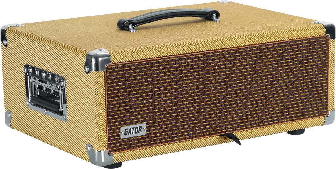3U Vintage Amp-Style Rack Case - Tweed
