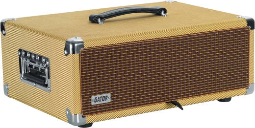 Gator - 3U Vintage Amp-Style Rack Case - Tweed