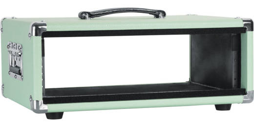 3U Vintage Amp-Style Rack Case - Seafoam Green