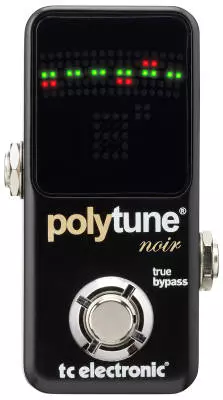 Polytune Mini Chromatic Pedal Tuner - Noir (LTD)