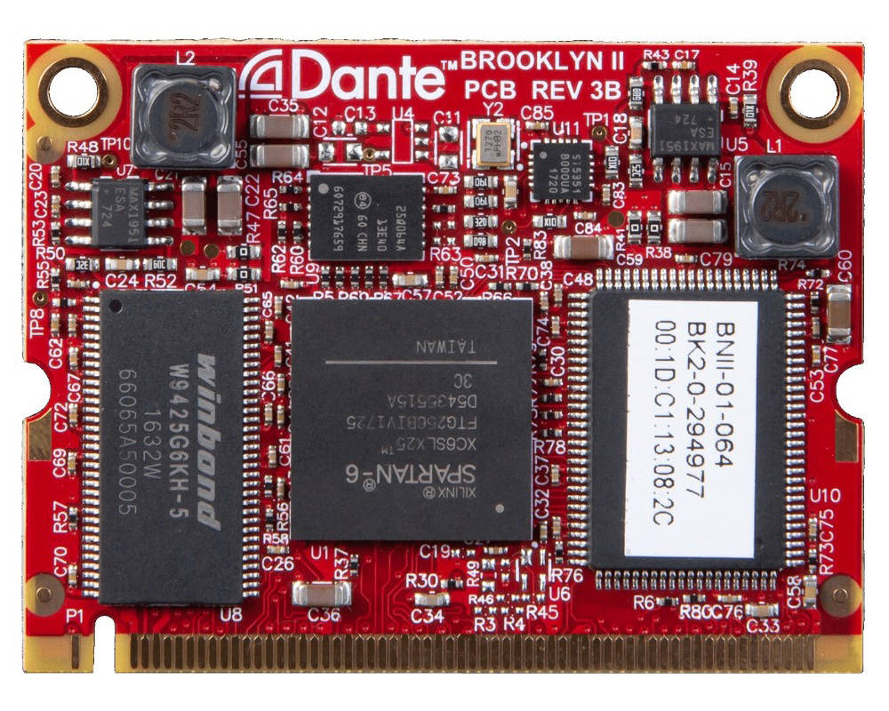 Pro Tools MTRX 64-Channel IP Audio Dante Module