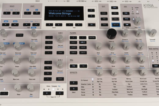 Kyra 128-Voice Polyphonic VA Synthesizer Module