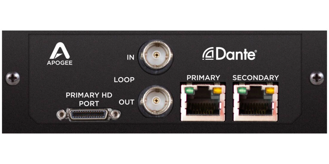 Symphony I/O MkII Dante Option Card