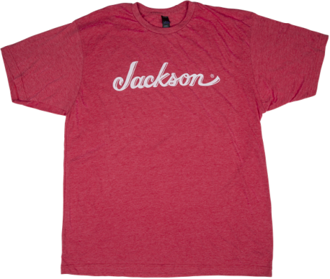 Jackson Logo Tee, Red - Large