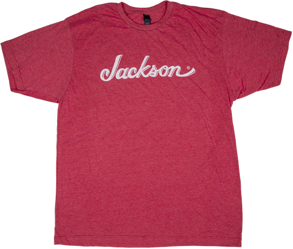 Jackson Logo Tee, Red - Extra Large