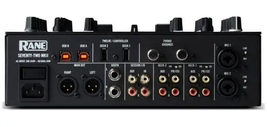 SEVENTY-TWO MKII 2-Channel Serato DJ Battle Mixer
