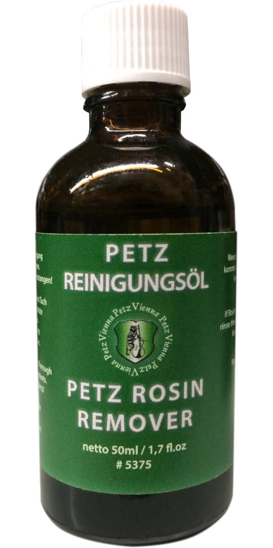 Petz Rosin Remover/ Instrument Cleaner (50ml)