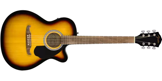 FSR FA-135CE Concert, Walnut Fingerboard - Sunburst