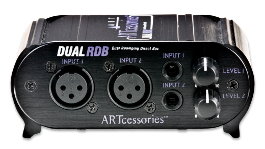 Art Dual Re-amping Direct Box w/Level Attenuators