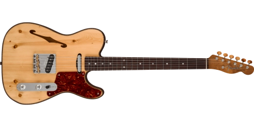 Fender Custom Shop - Limited Edition Knotty Pine Tele Thinline, AAA Rosewood Fingerboard - Aged Natural