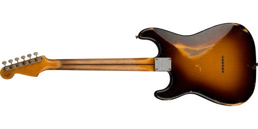 Limited Edition Troposphere Strat Hard-Tail Heavy Relic, Maple Fingerboard - Super Faded Aged 2-Colour Sunburst