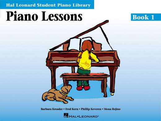Hal Leonard - Piano Lessons, Book 1 (Hal Leonard Student Piano Library) - Piano - Book
