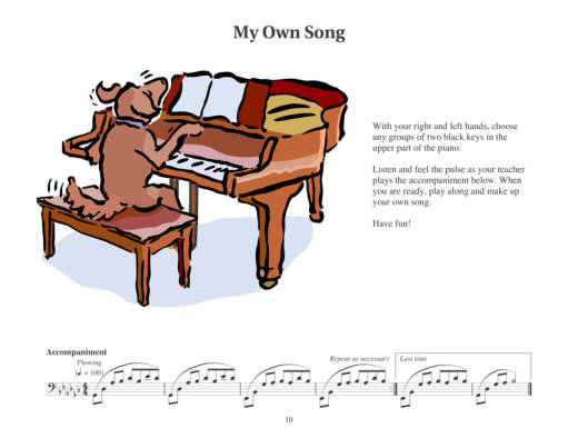 Piano Lessons, Book 1 (Hal Leonard Student Piano Library) - Piano - Book