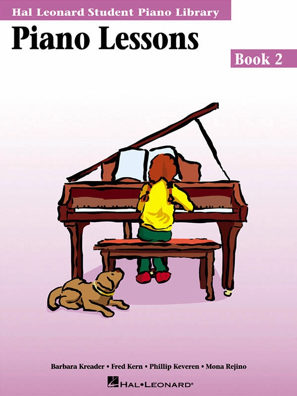 Piano Lessons, Book 2 (Hal Leonard Student Piano Library) - Piano - Book