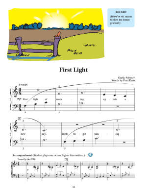 Piano Lessons, Book 2 (Hal Leonard Student Piano Library) - Piano - Book