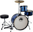 Westbury - RB 3-Piece Junior Drum Kit with Cymbals, Hardware & Throne - Blue