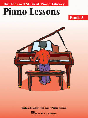 Hal Leonard - Piano Lessons, Book 5 (Hal Leonard Student Piano Library) - Piano - Book