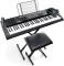 Harmony 61 MKII Keyboard Bundle with Bench, Stand, Headphones and Microphone