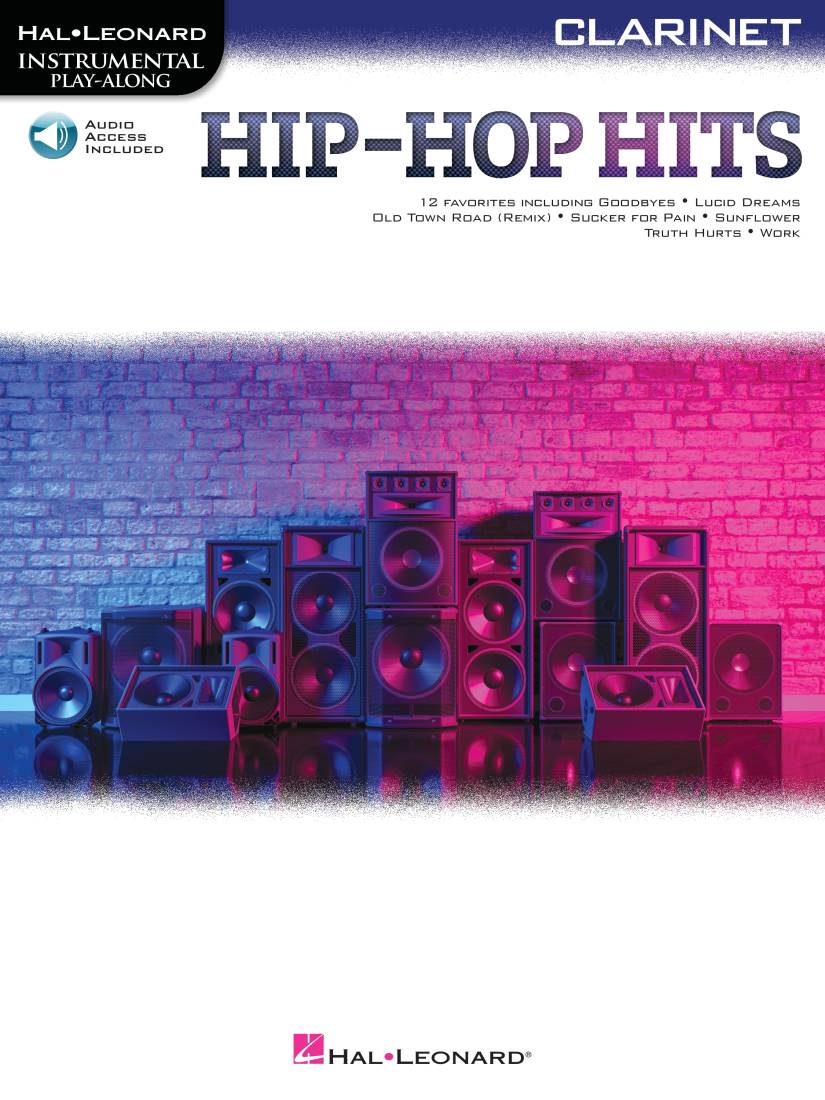 Hip-Hop Hits - Clarinet - Book/Audio Online
