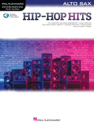 Hal Leonard - Hip-Hop Hits - Saxophone alto - Livre/Audio en ligne