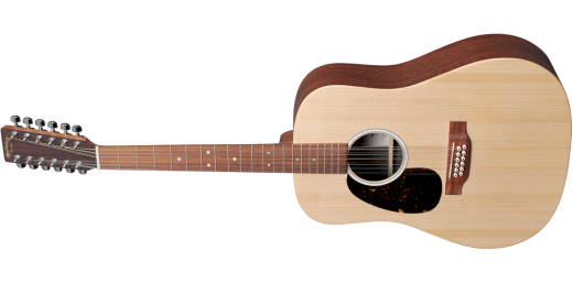 Martin Guitars - D-X2E Spruce/Mahogany HPL 12-String Acoustic-Electric w/Gig Bag - Left-Handed