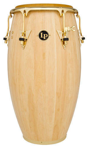 Salsa 11 3/4 inch Conga - Natural/Gold Tone