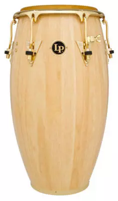 Salsa 11 3/4 inch Conga - Natural/Gold Tone