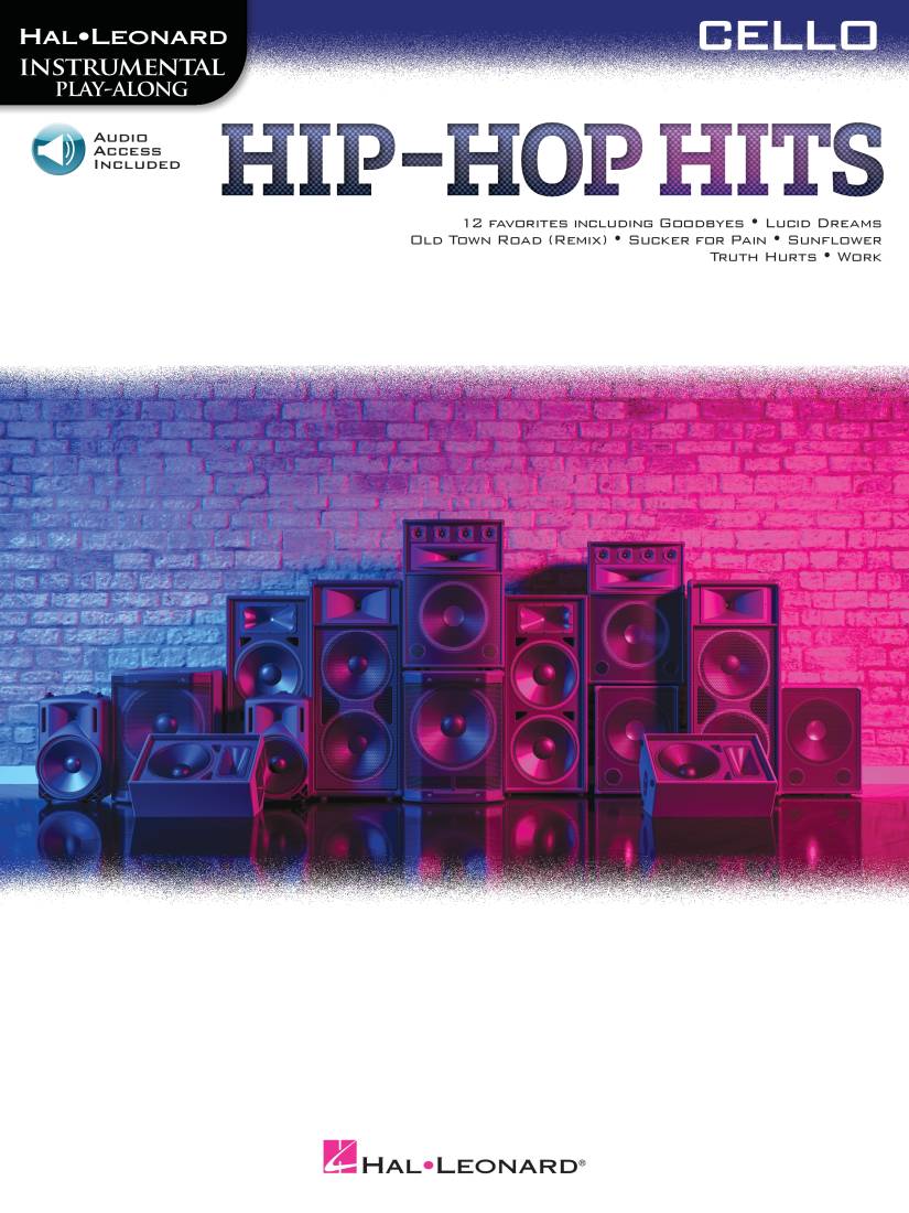 Hip-Hop Hits - Cello - Book/Audio Online