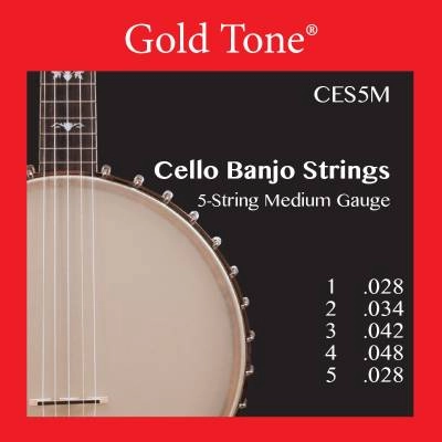 Gold Tone - Banjo Cello 5-String Medium Strings