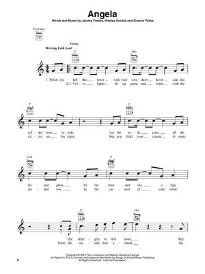 The Lumineers for Ukulele - Book